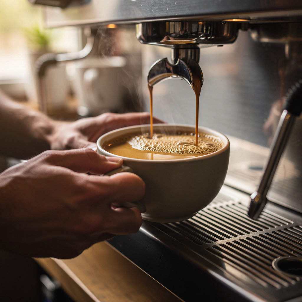 Morning Brew Coffee Shop espresso drinks and fresh brewed coffee offerings